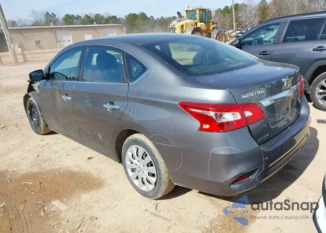 2019 Nissan Sentra S z USA, uszkodzony, nr VIN 3N1AB7AP5KY261879
